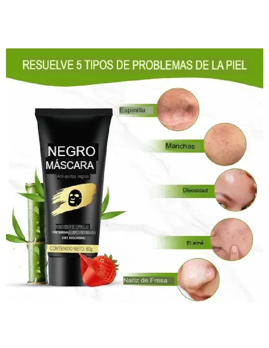 Mascarilla facial Set mascarilla peel off para acné Genérica