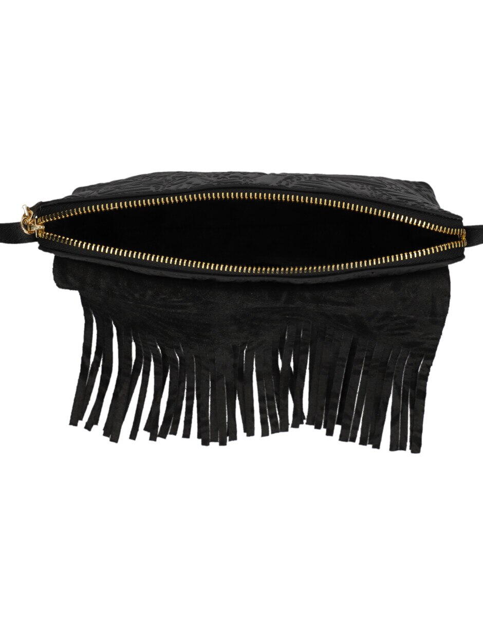 Bolsa crossbody Mariposa de piel para mujer 4