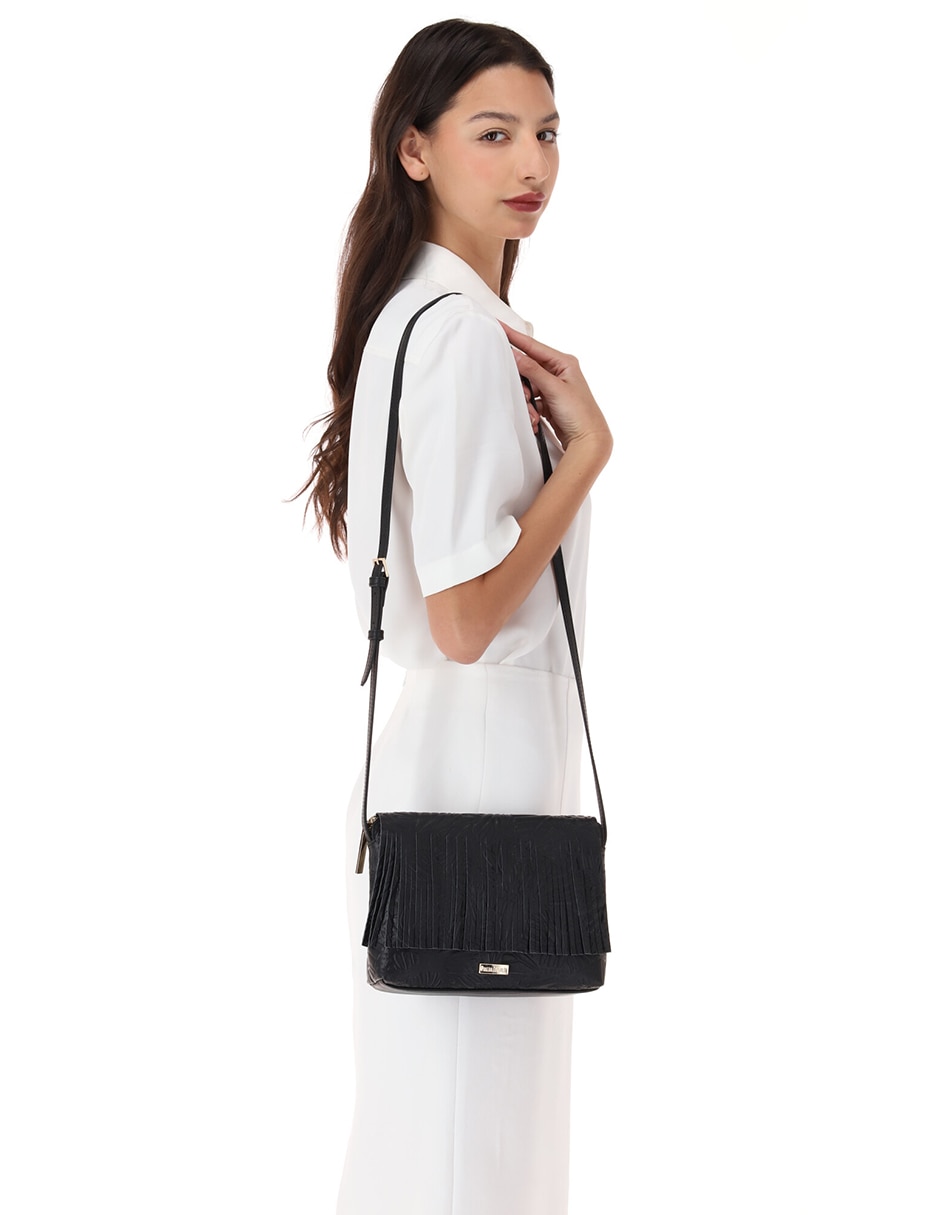 Bolsa crossbody Mariposa de piel para mujer