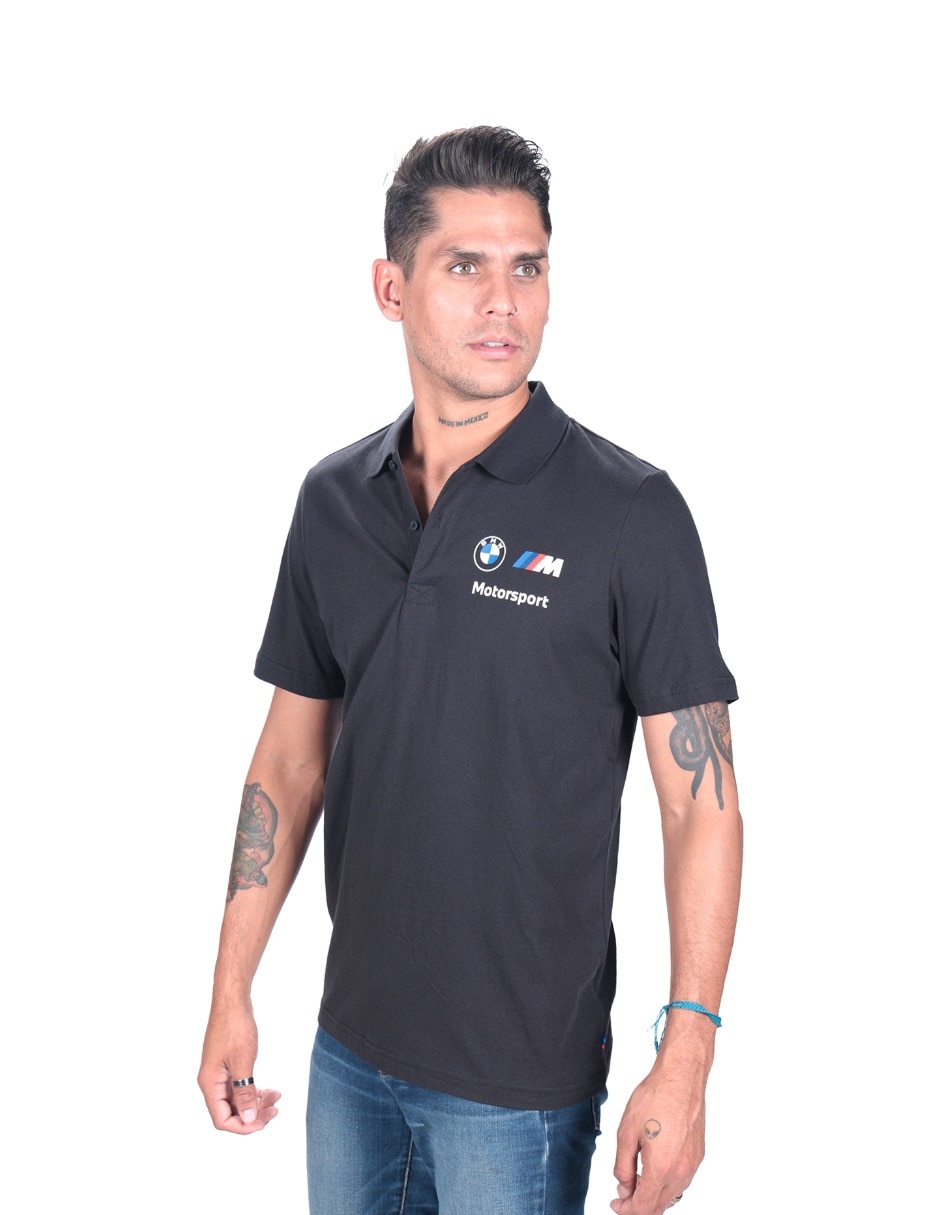 Playera BMW MMS Ess cuello polo para hombre Playera BMW MMS Ess cuello polo para hombre