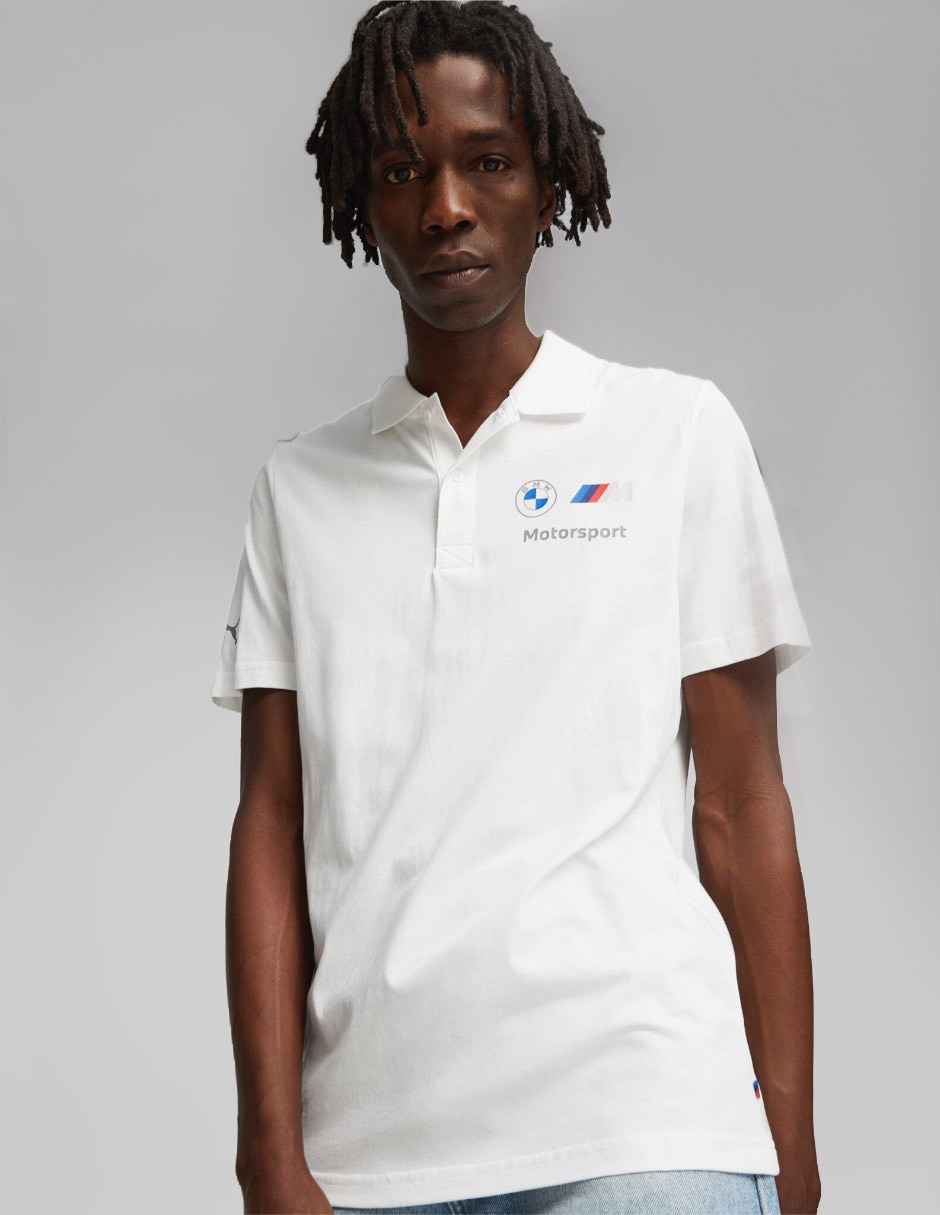 Playera BMW MMS Ess cuello polo para hombre Playera BMW MMS Ess cuello polo para hombre