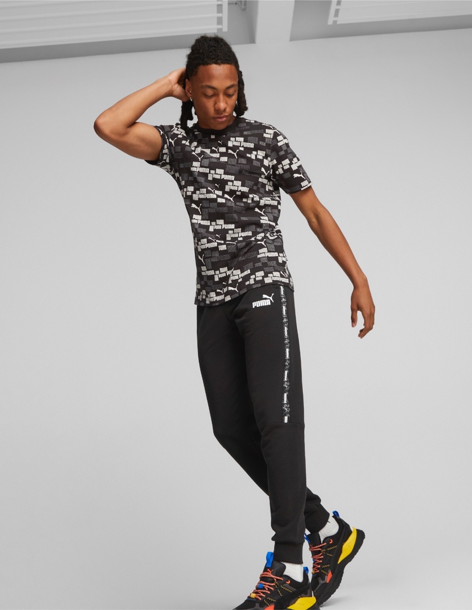 Playera Ess + cuello redondo para hombre 3