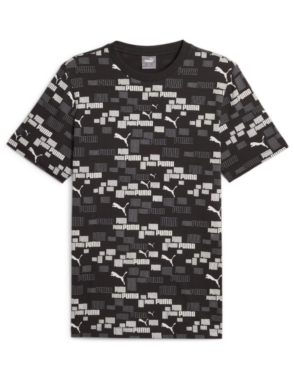 Playera Ess + cuello redondo para hombre 4