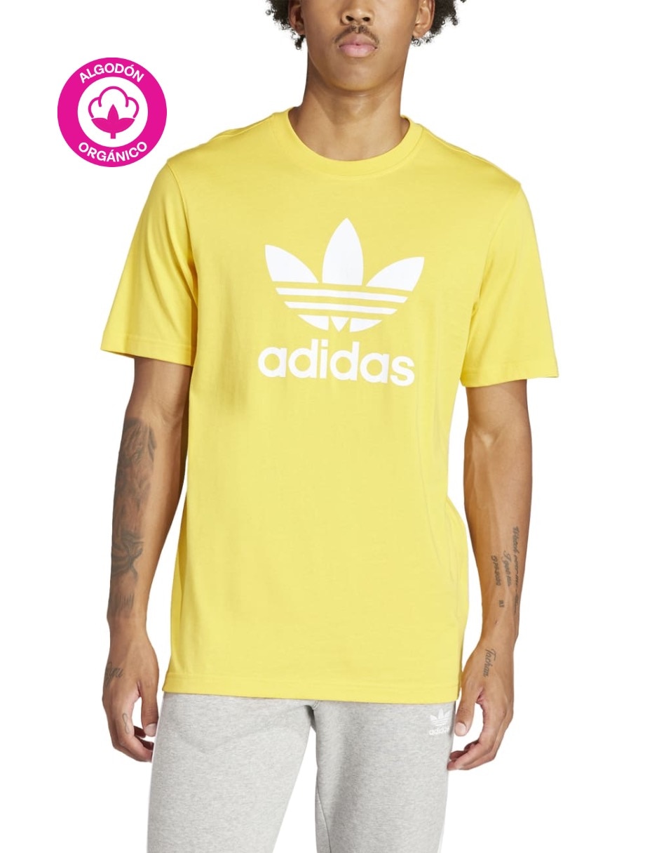 Playera Trefoil cuello redondo para hombre 3