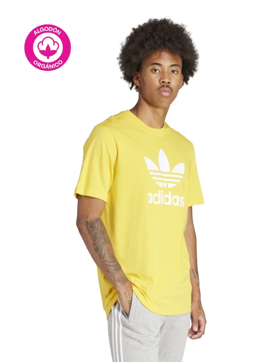 Playera Trefoil cuello redondo para hombre 5