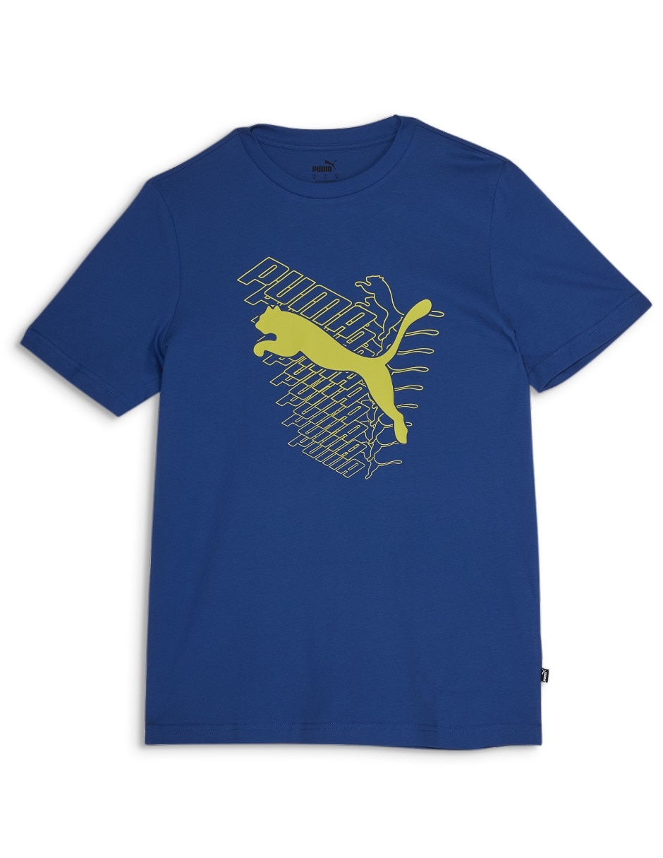 Playera Puma cat cuello redondo para hombre