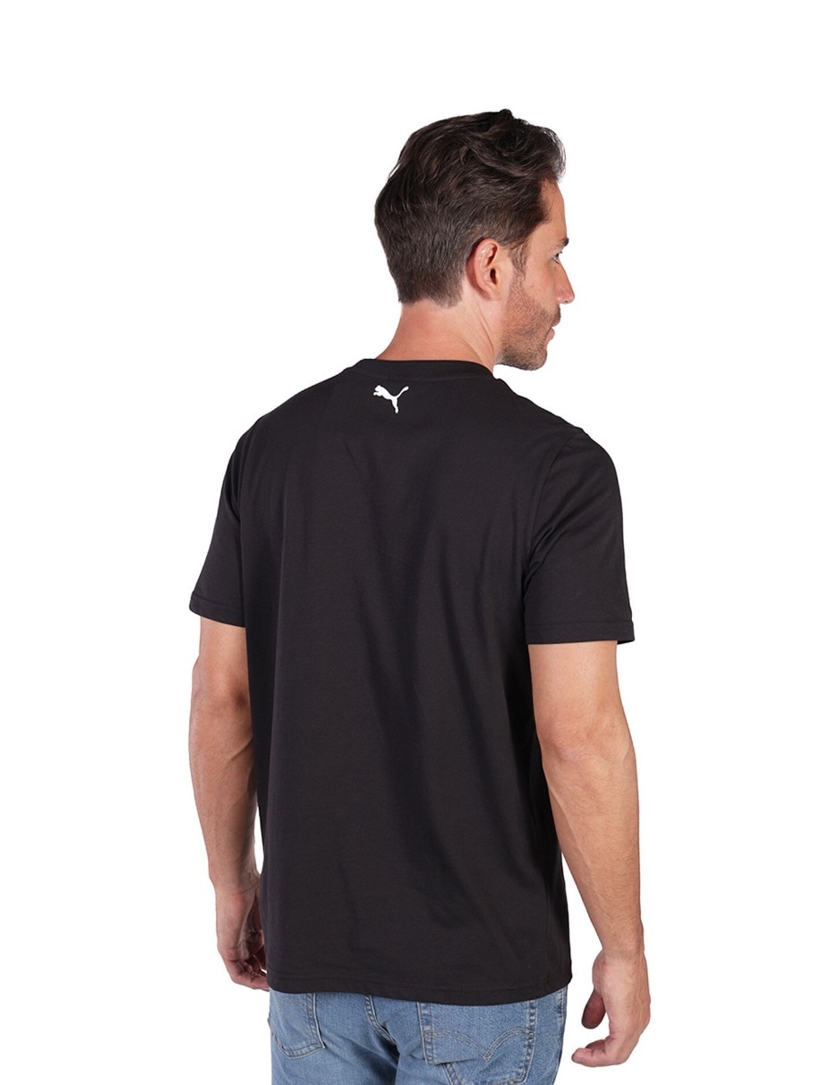 Playera Puma Motorsport ferrari race graphic tee cuello redondo para hombre