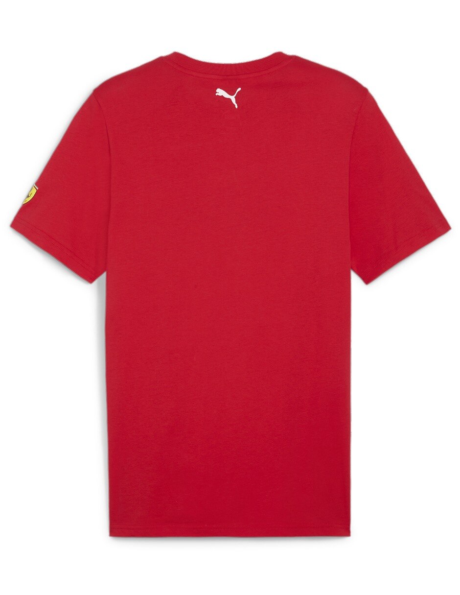 Playera Puma Motorsport Ferrari Race Graphic Tee cuello redondo para hombre