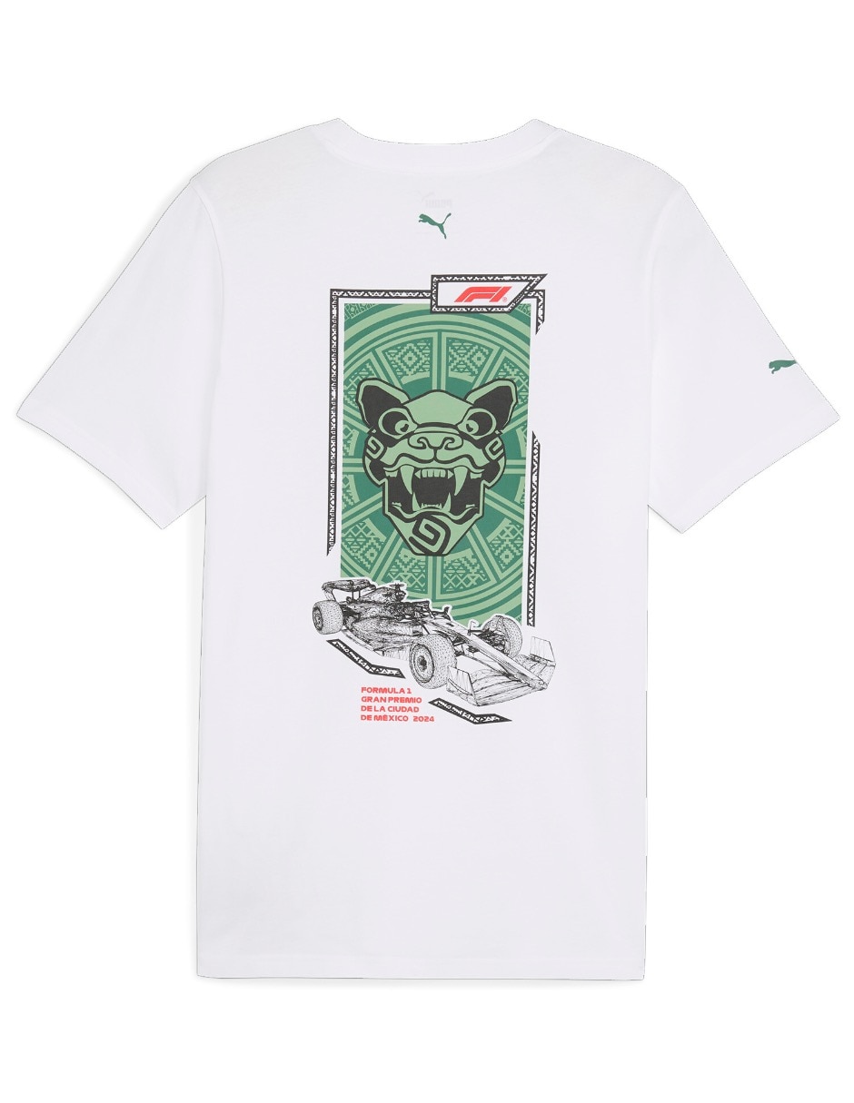 Playera F1 México Tee cuello redondo para hombre 2