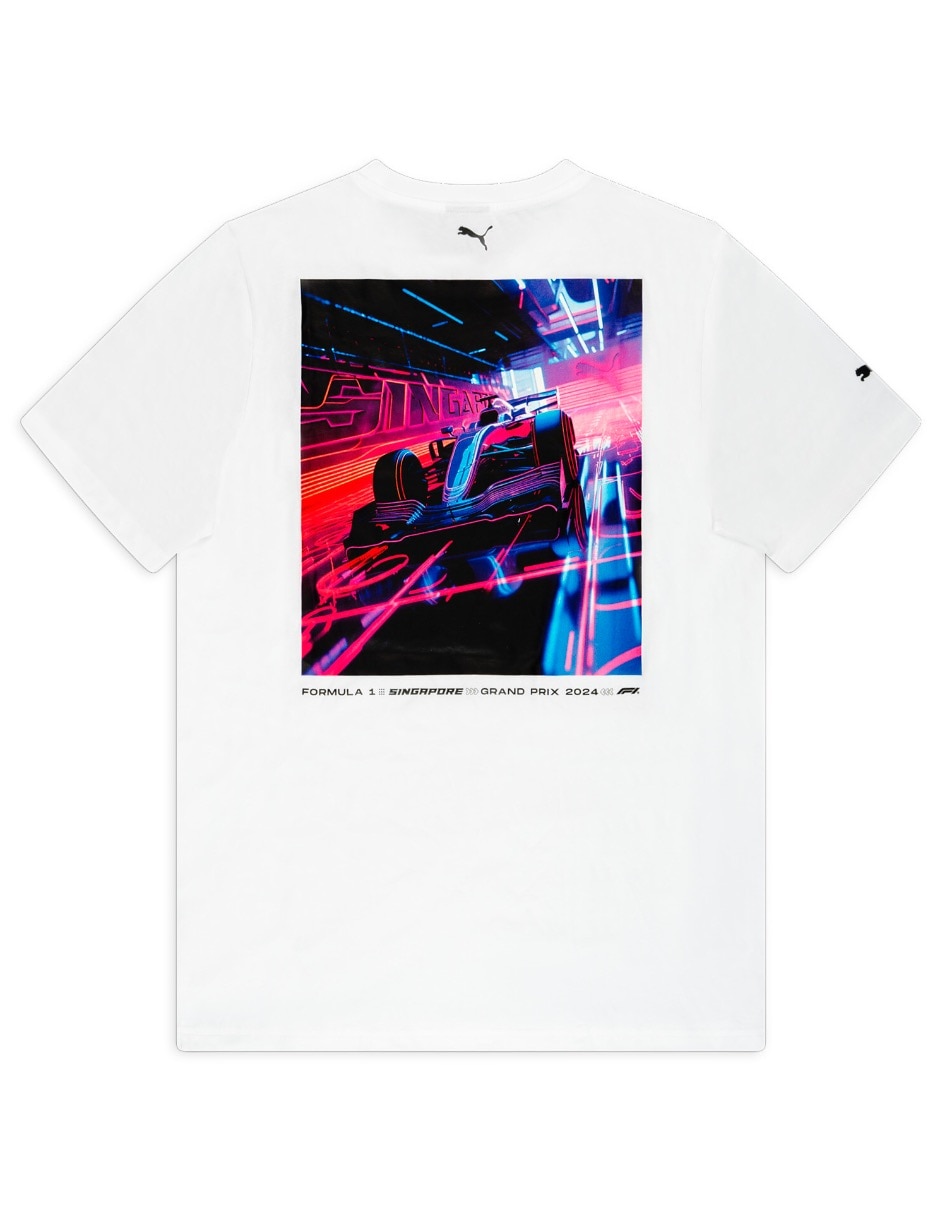 Playera F1 Singapore Tee cuello redondo para hombre 2