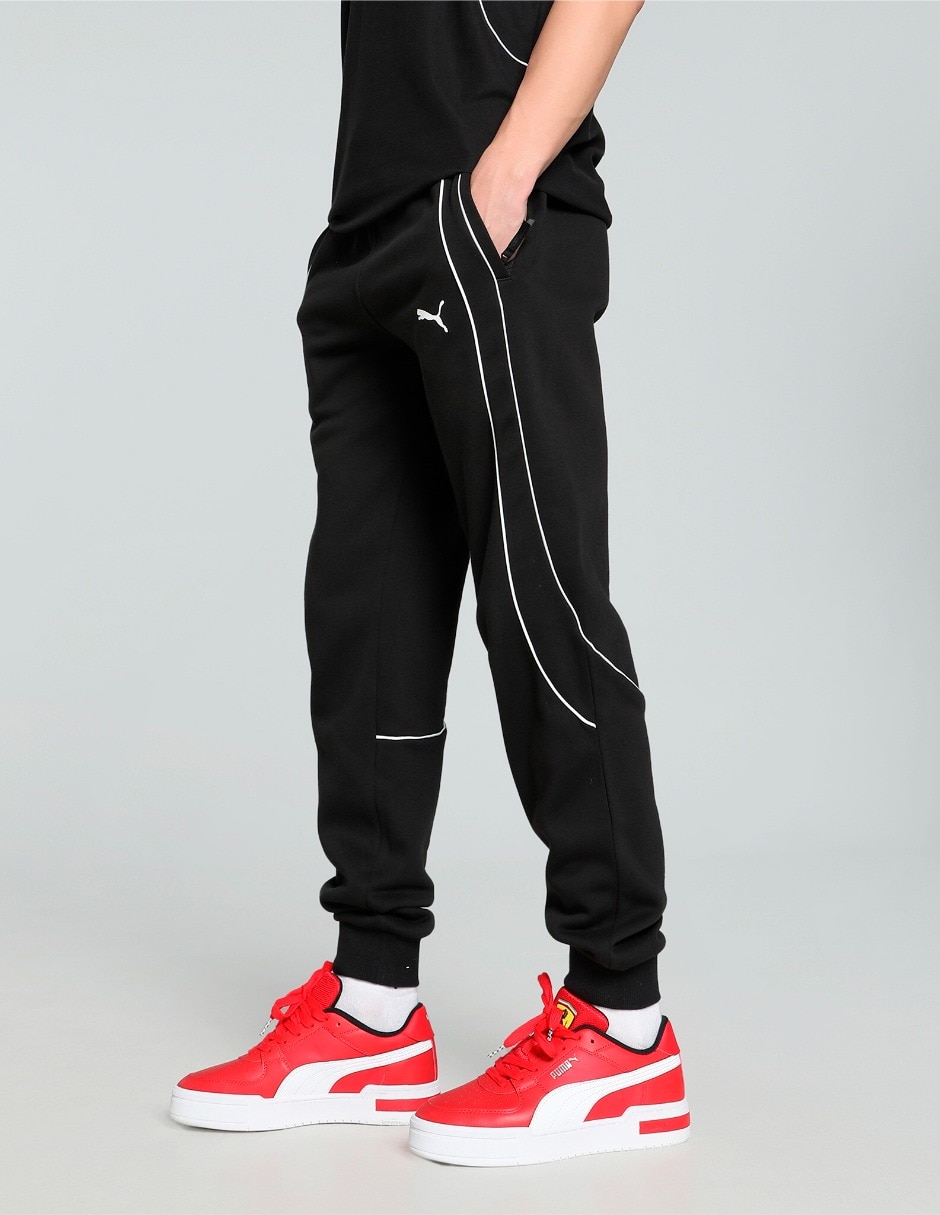 Pants regular con elástico para hombre 5