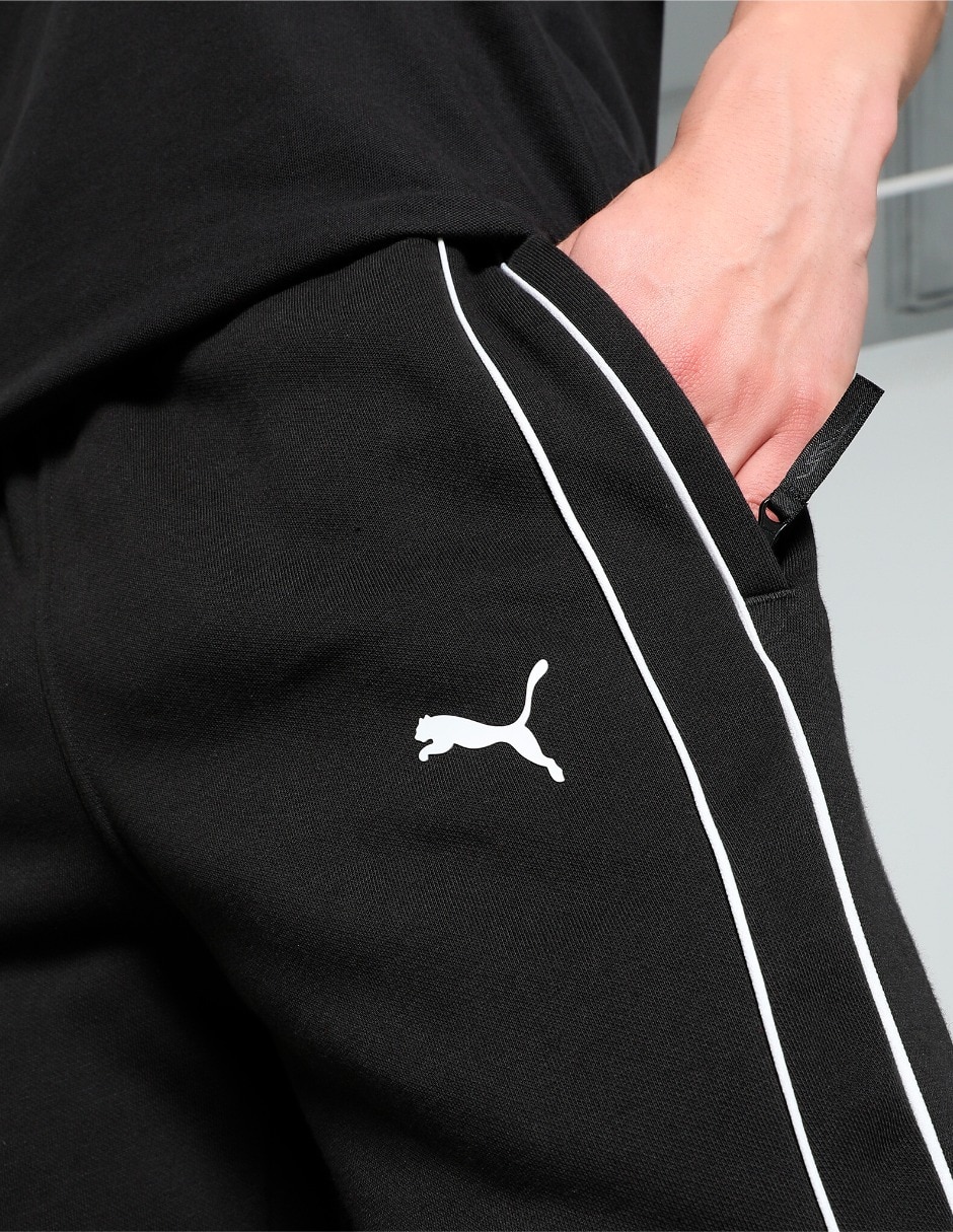 Pants regular con elástico para hombre 7