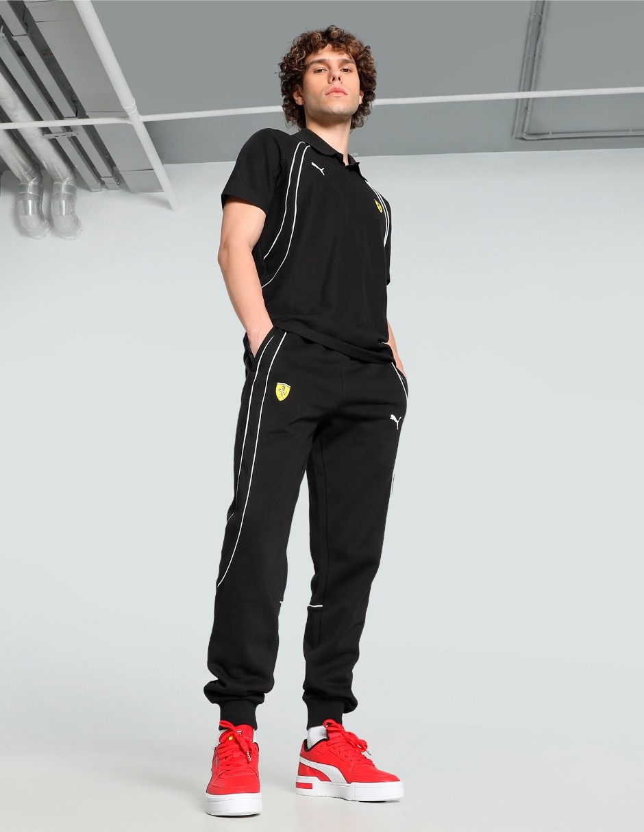 Pants regular con elástico para hombre 9