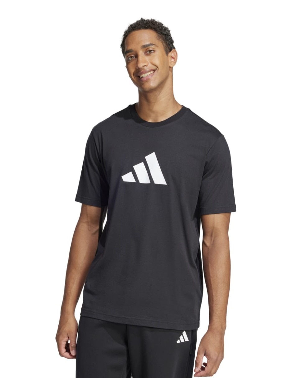 Playera Adidas Sportswear iconos del futuro cuello redondo para hombre