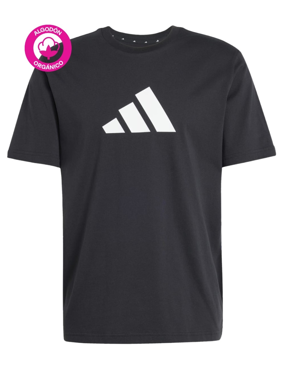 Playera Adidas Sportswear iconos del futuro cuello redondo para hombre