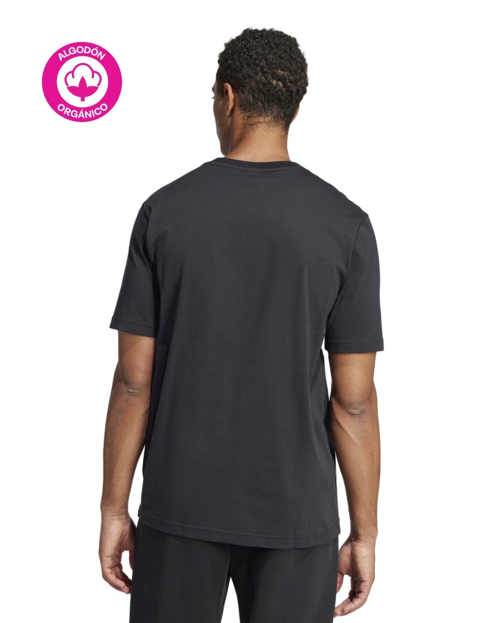 Playera Adidas Sportswear iconos del futuro cuello redondo para hombre