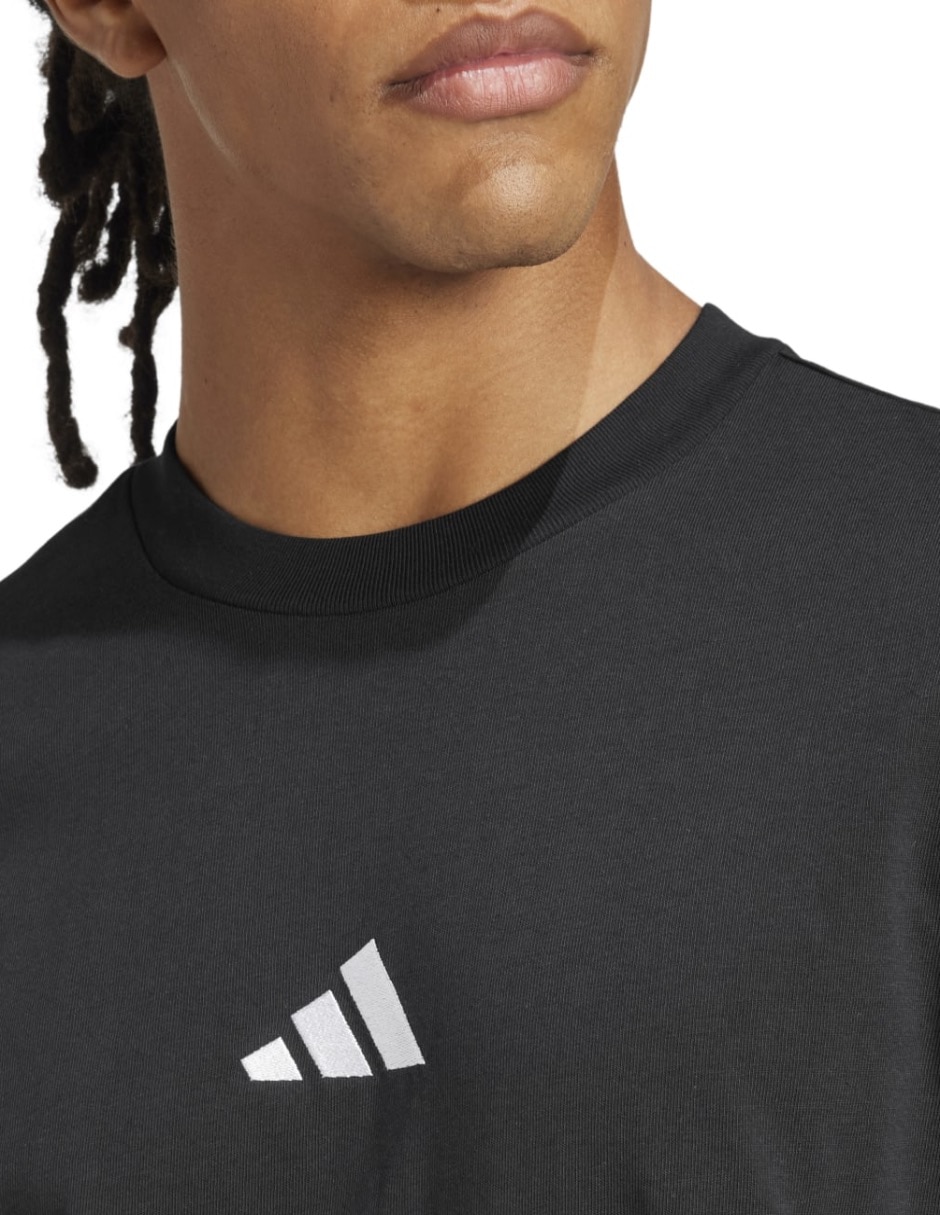 Playera Adidas Sportswear esenciales cuello redondo para hombre