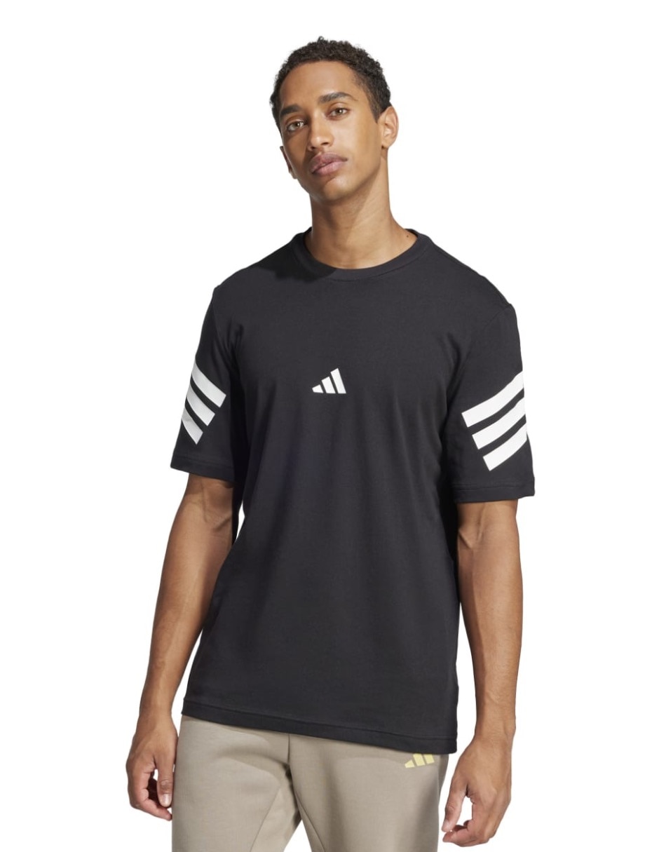 Playera Adidas Sportswear iconos del futuro cuello redondo para hombre