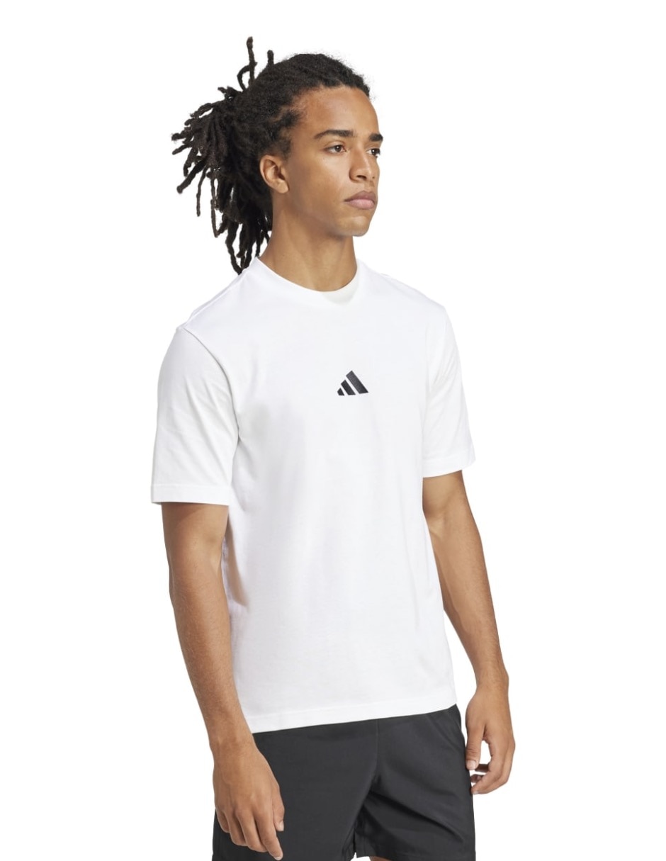 Playera Adidas Sportswear esenciales cuello redondo para hombre