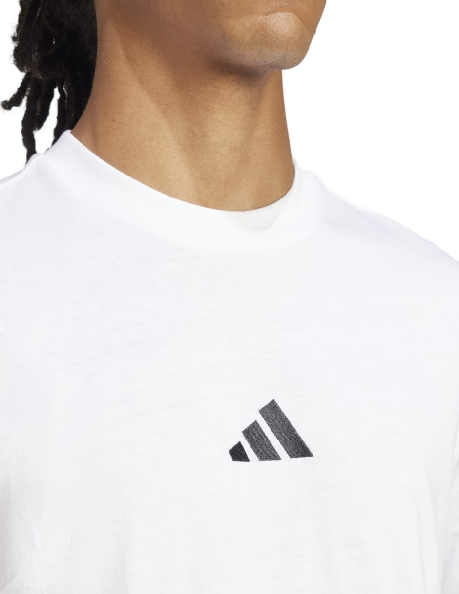 Playera Adidas Sportswear esenciales cuello redondo para hombre