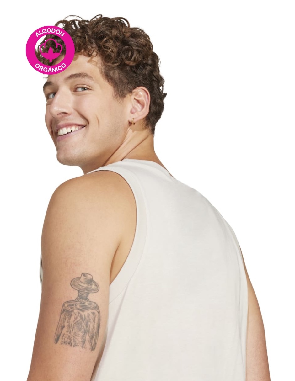 Playera esenciales cuello redondo para hombre 6