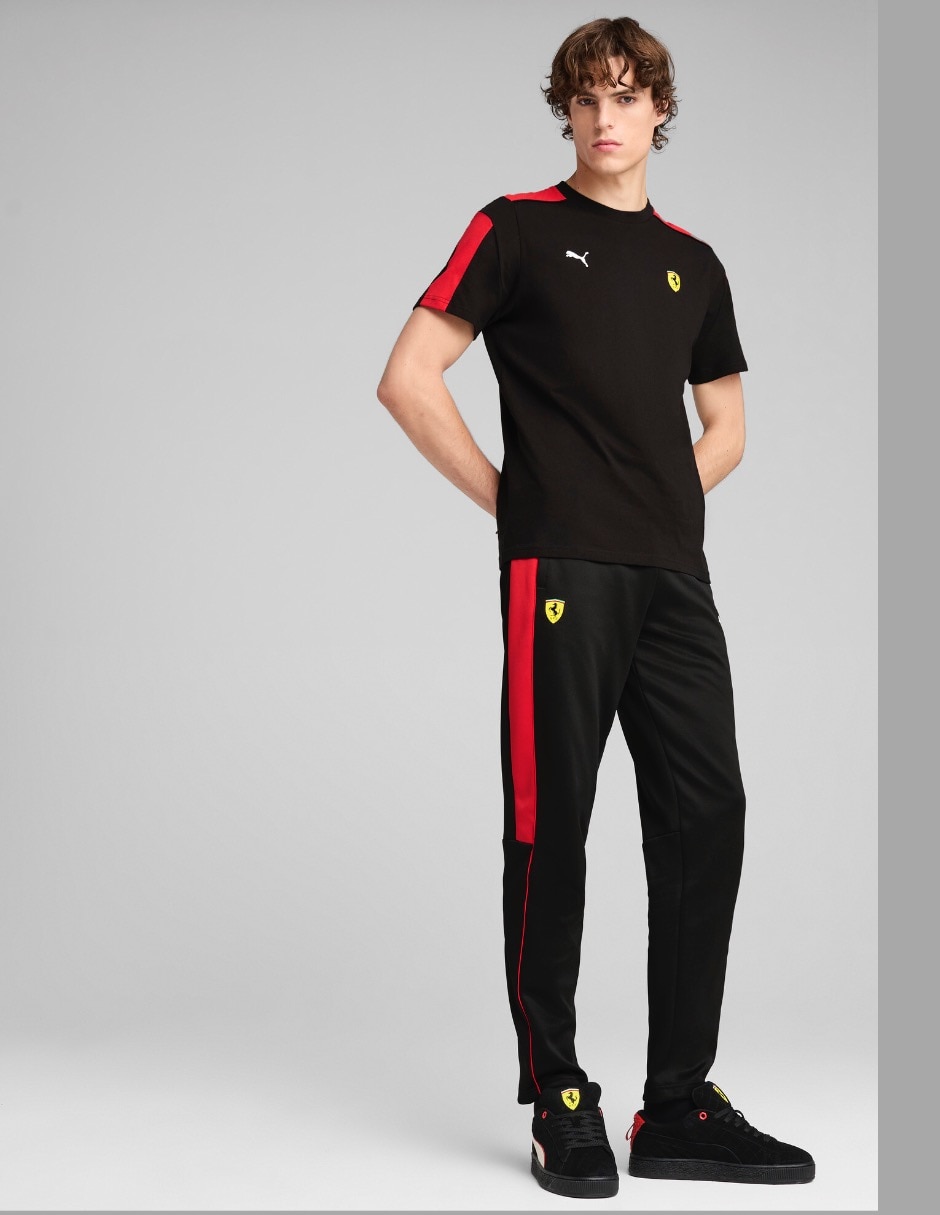 Playera Ferrari Race 2 cuello redondo para hombre 3