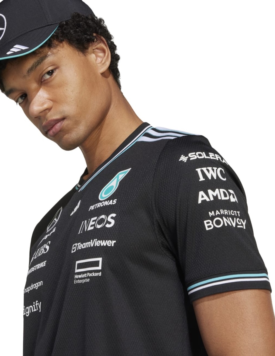 Playera Checo Perez Mercedes - Amg Petronas manga corta para hombre 5