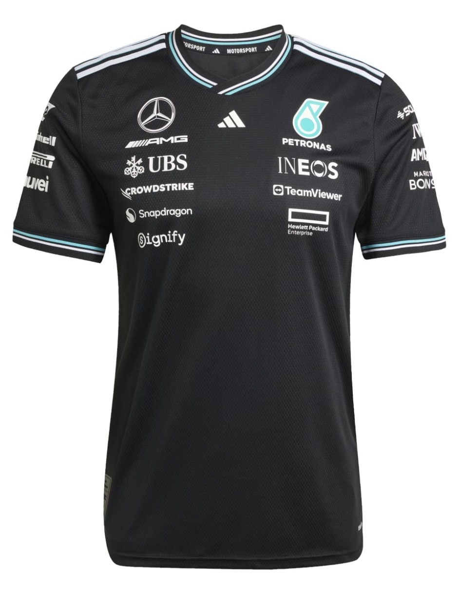 Playera Checo Perez Mercedes - Amg Petronas manga corta para hombre 7