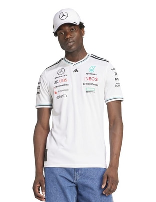 Playera Adidas Motorsport mercedes - amg petronas cuello redondo para hombre