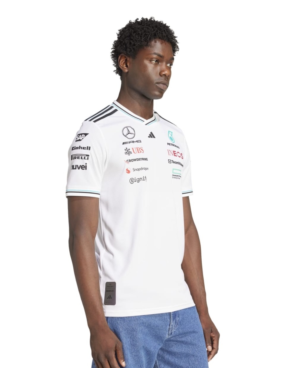 Playera Adidas Motorsport mercedes - amg petronas cuello redondo para hombre