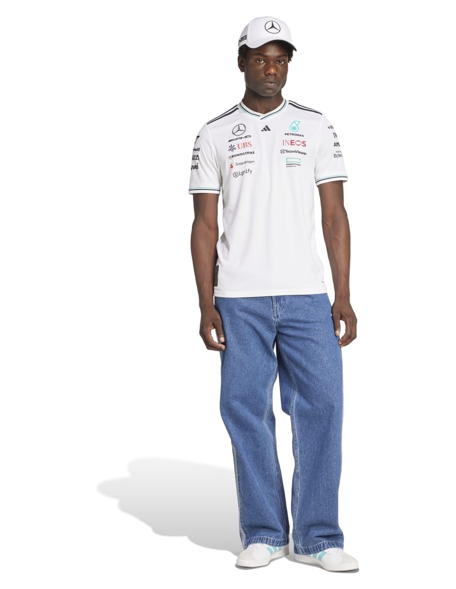 Playera Adidas Motorsport mercedes - amg petronas cuello redondo para hombre