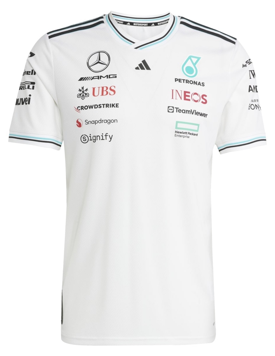 Playera Adidas Motorsport mercedes - amg petronas cuello redondo para hombre