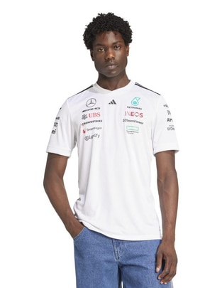 Playera Adidas Motorsport mercedes - amg petronas cuello redondo para hombre