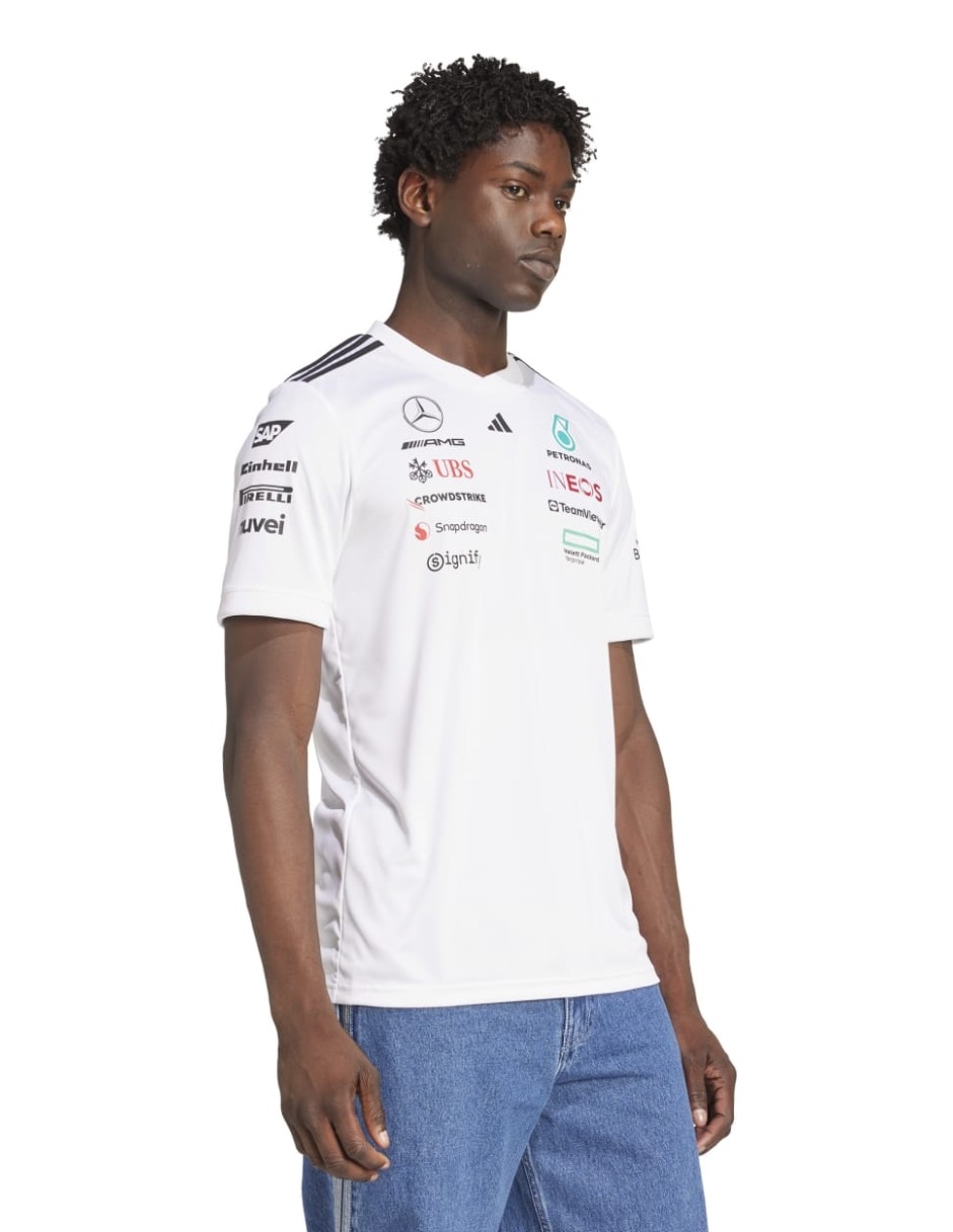 Playera Adidas Motorsport mercedes - amg petronas cuello redondo para hombre