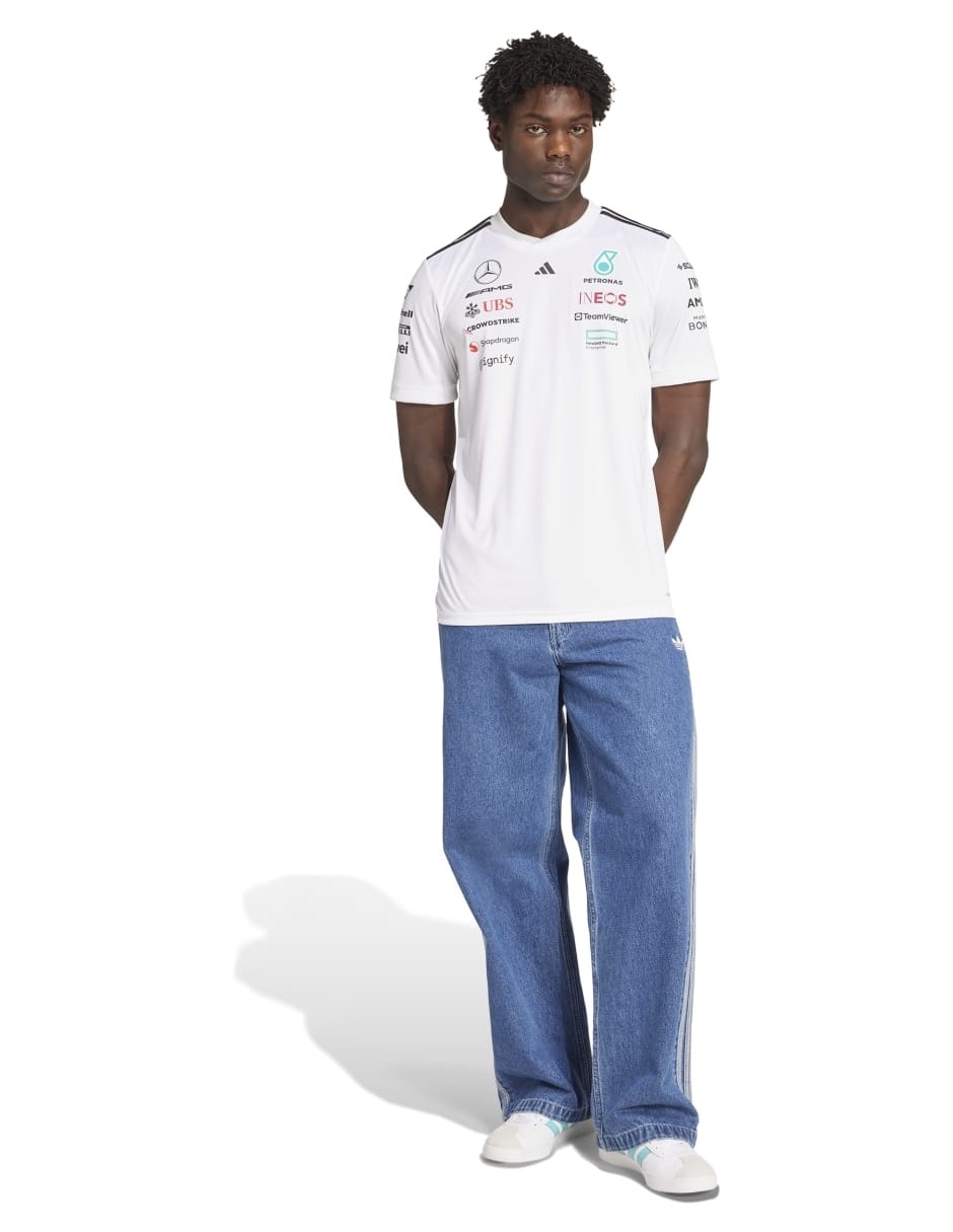 Playera Adidas Motorsport mercedes - amg petronas cuello redondo para hombre