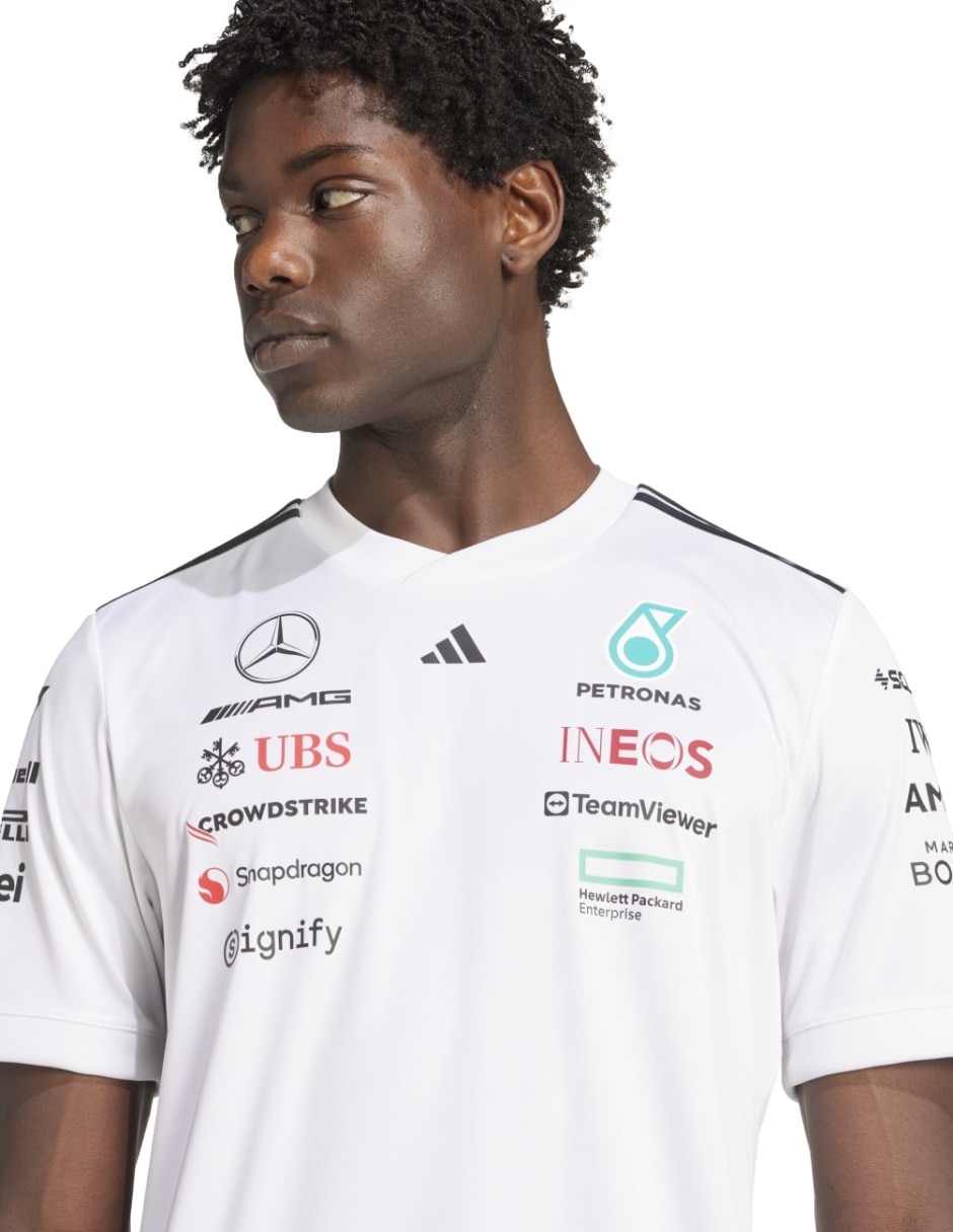 Playera Adidas Motorsport mercedes - amg petronas cuello redondo para hombre