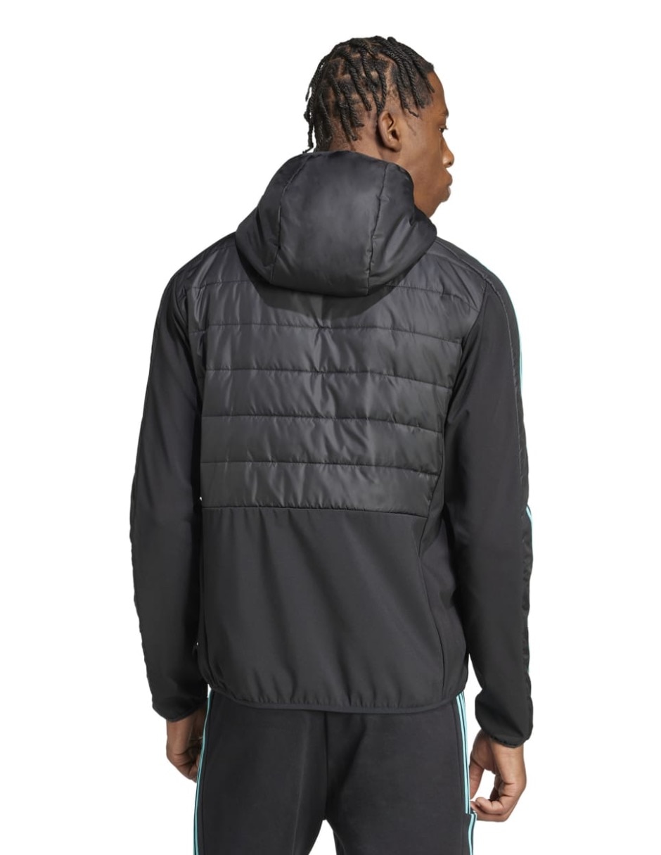 Chamarra casual con capucha para hombre 2