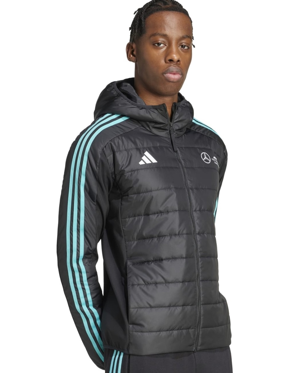Chamarra casual con capucha para hombre 3