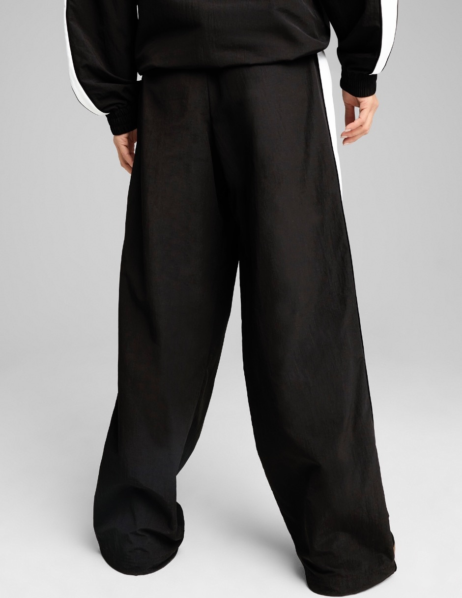 Pants regular con elástico unisex 5
