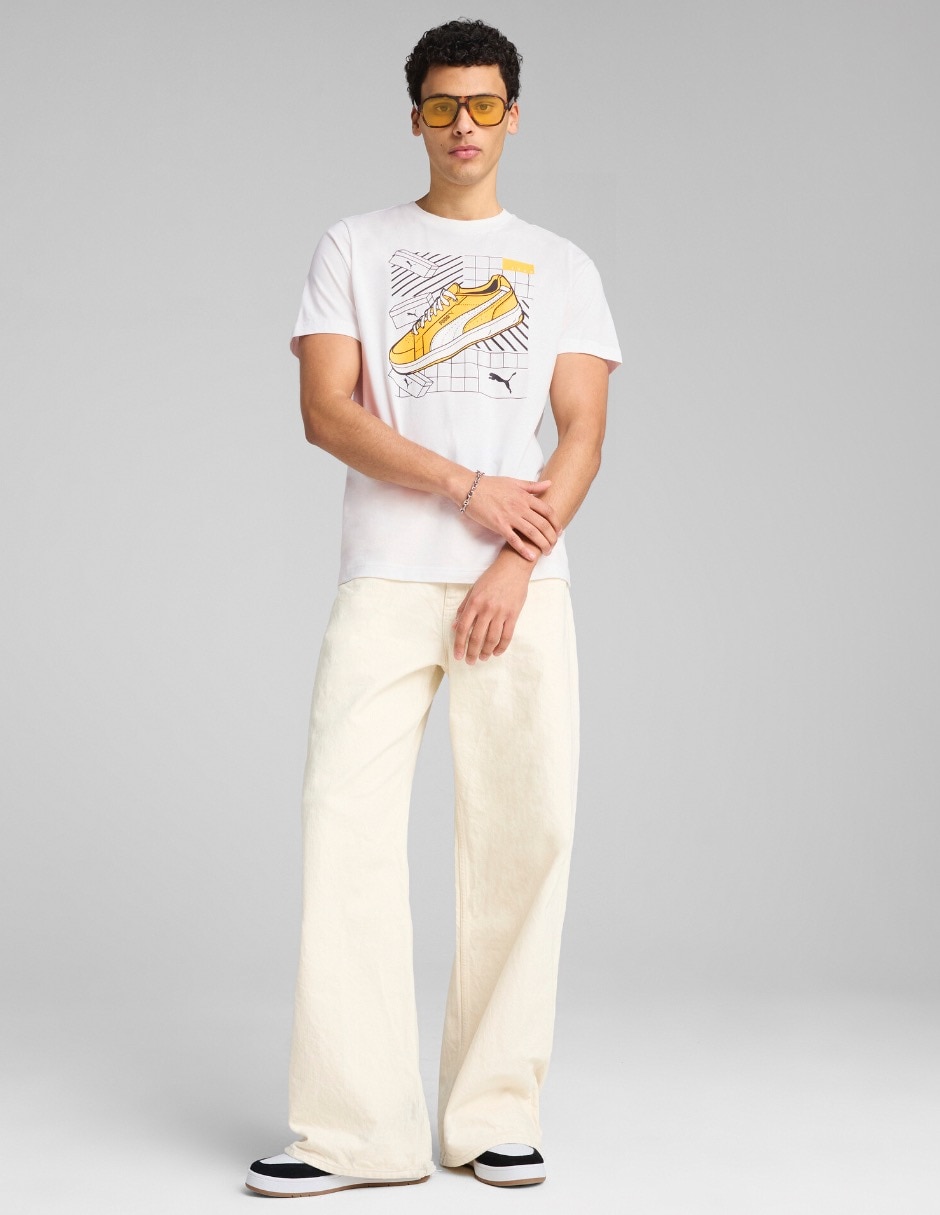 Playera Graphics Sneaker Tee cuello redondo para hombre