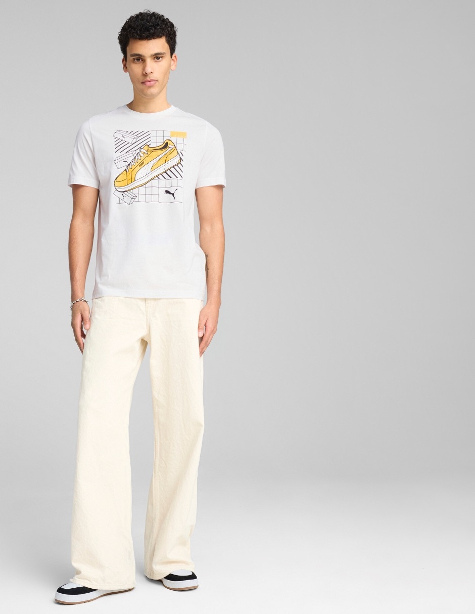 Playera Graphics Sneaker Tee cuello redondo para hombre