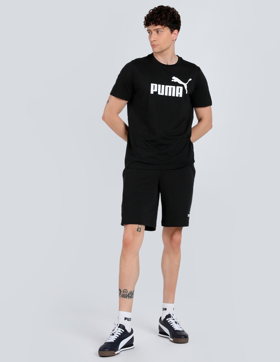 Playera Puma ess no 1 logo tee cuello redondo para hombre