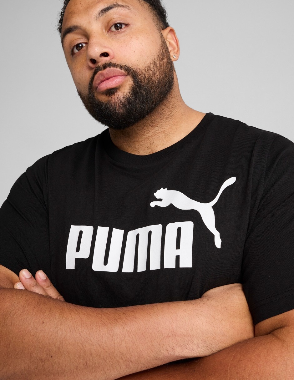 Playera Puma ess no 1 logo tee cuello redondo para hombre