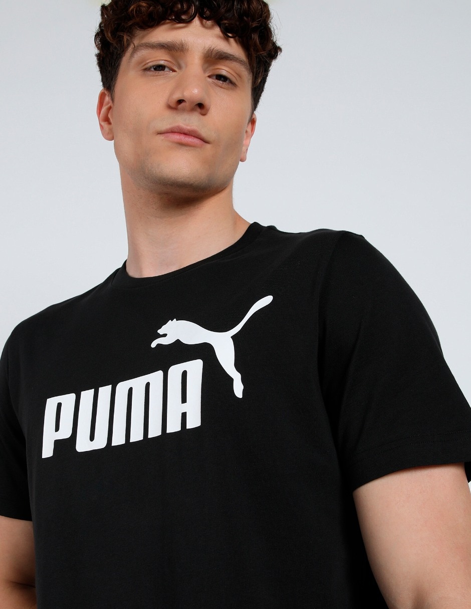 Playera Puma ess no 1 logo tee cuello redondo para hombre