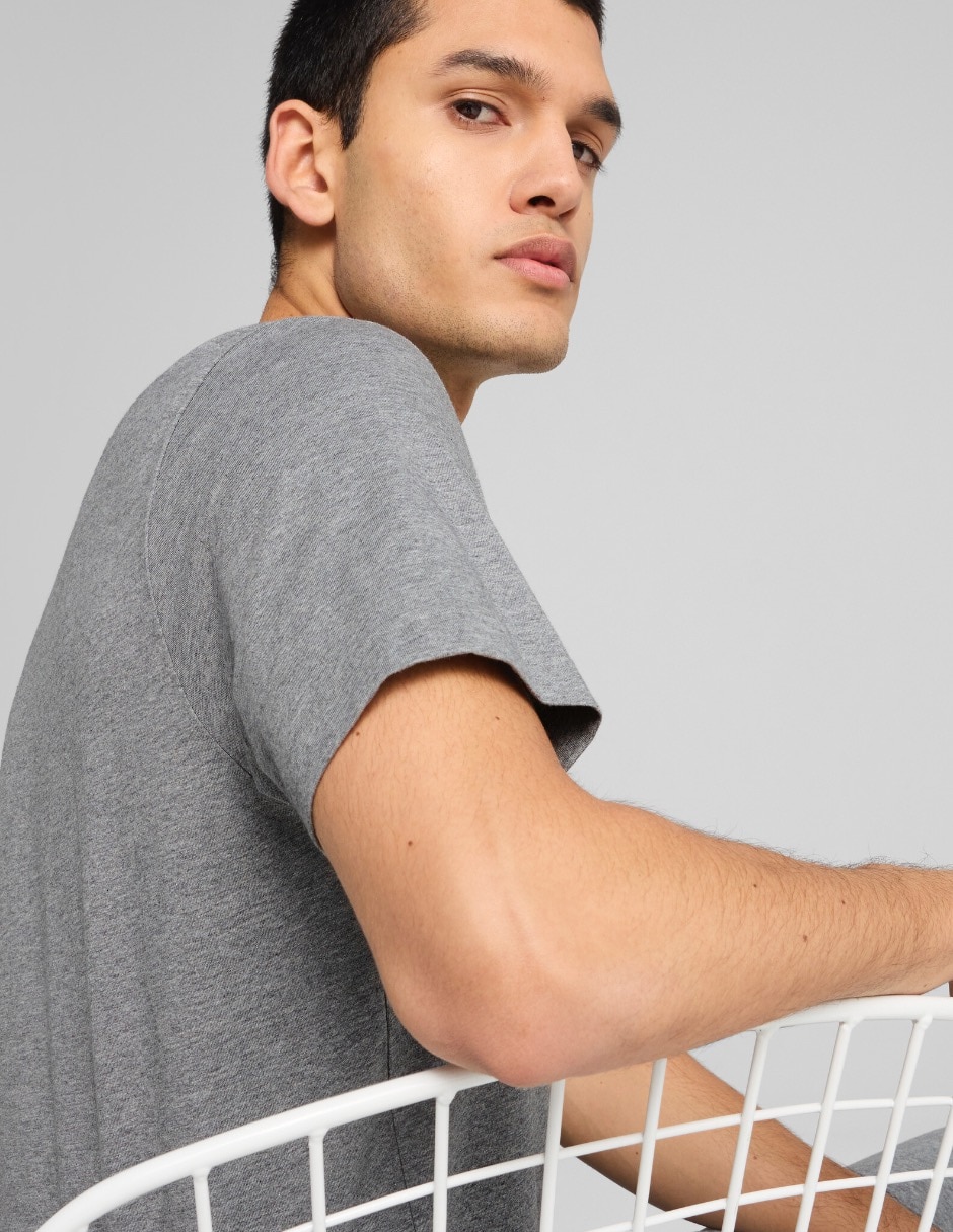 Playera ess no 1 logo tee cuello redondo para hombre 6