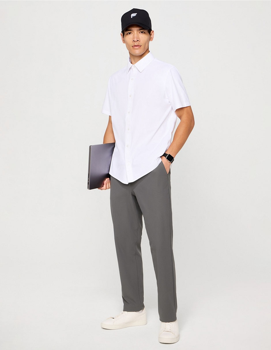 Pantalón casual regular para hombre 4