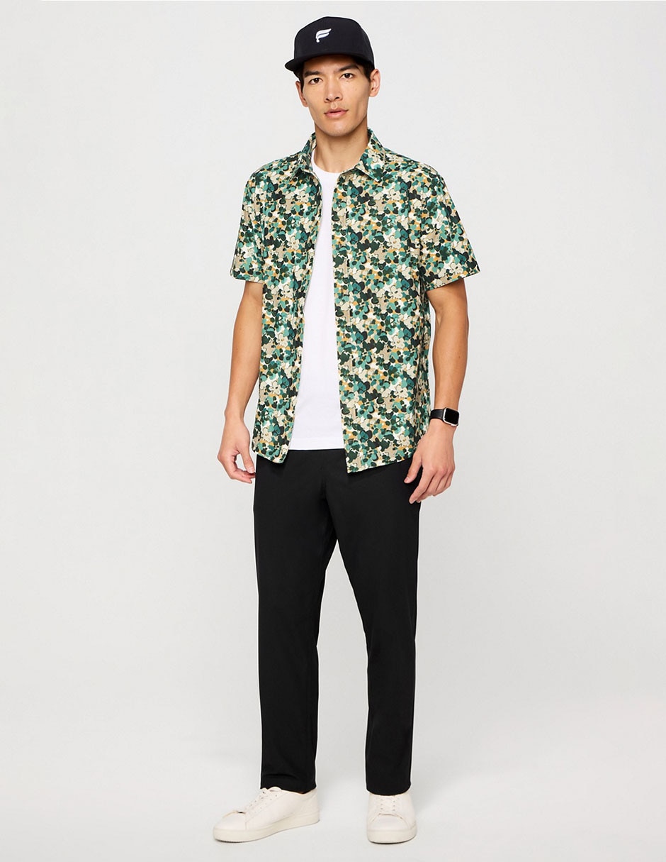 Pantalón casual regular para hombre 4