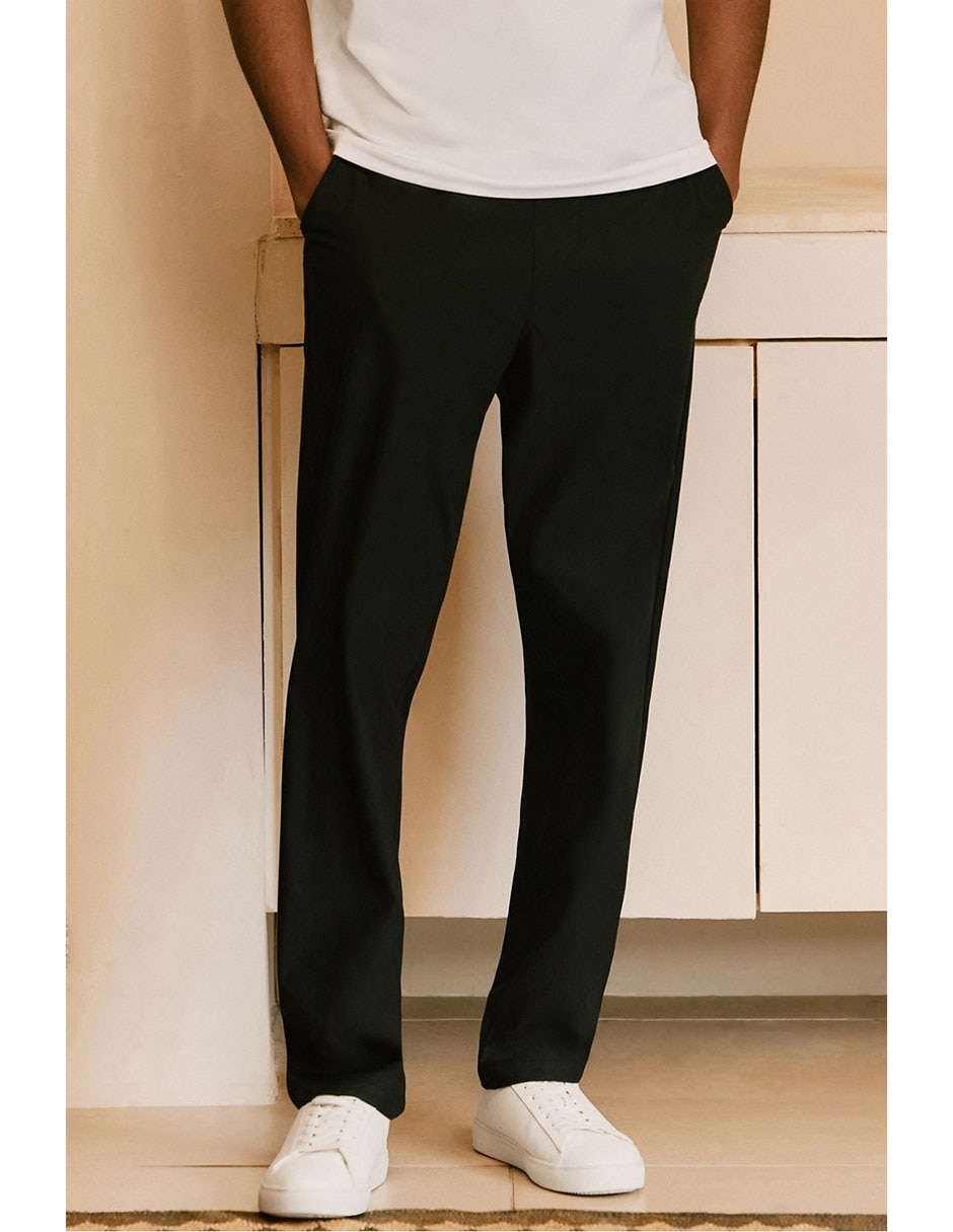 Pantalón casual regular para hombre 2