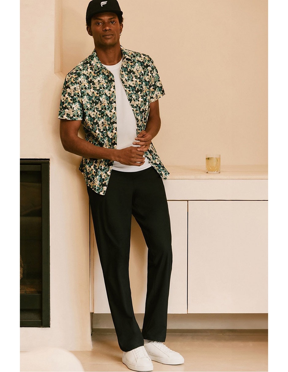 Pantalón casual regular para hombre 6