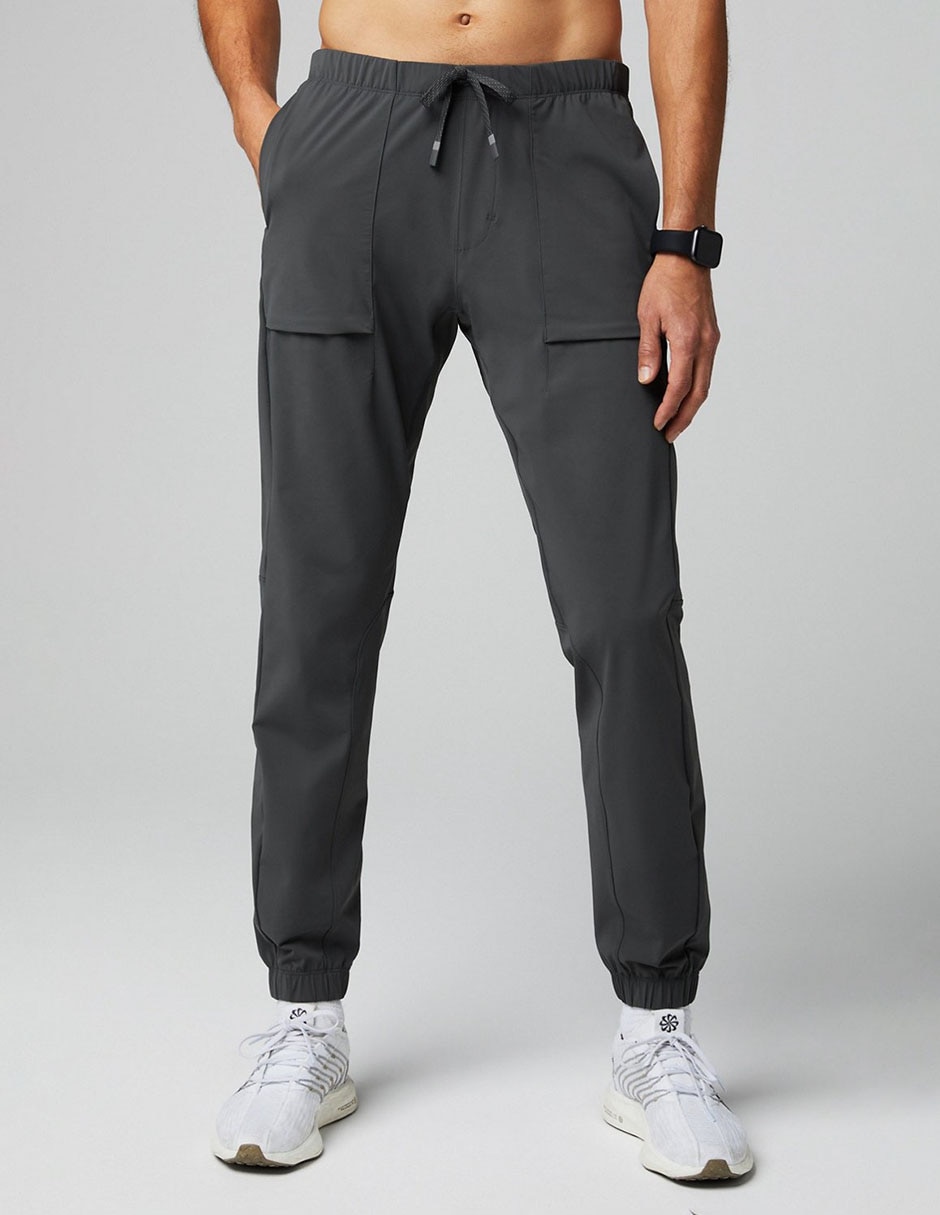 Jogger regular con bolsillos para hombre Jogger regular con bolsillos para hombre